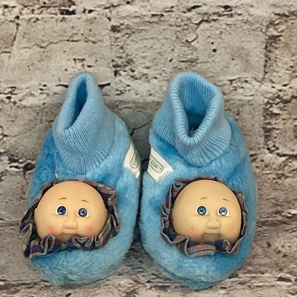1984 cabbage patch kids, plush slippers
